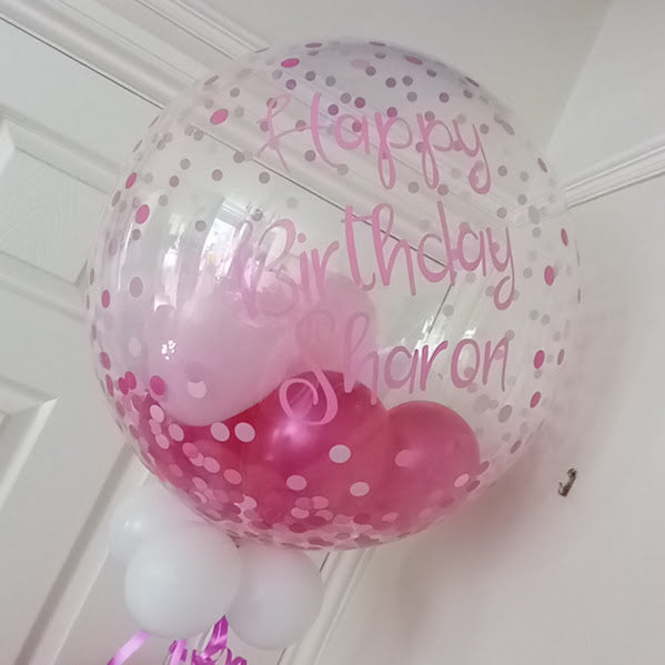 Personalised Balloon Vinyl Stickers