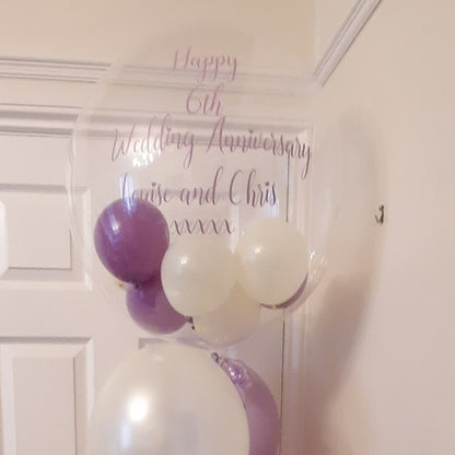 Bubble Balloon Vinyl Sticker - Wedding & Anniversary