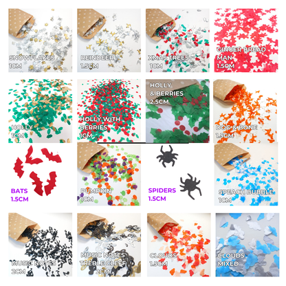 Biodegradable Wedding Confetti - White, Ivory, Sage Green, Baby Pink, Peach, Rose Pink