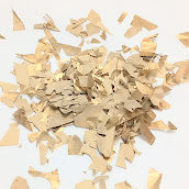 Budget Misshaped Biodegradable Tissue Paper Wedding Confetti - GOLD