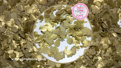 Biodegradable Wedding Confetti -  Gold