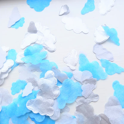 Biodegradable Clouds Wedding Confetti - select your own colours