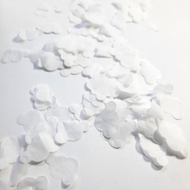 Biodegradable Clouds Wedding Confetti - select your own colours