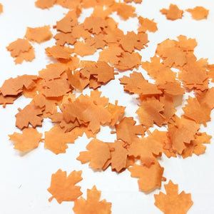 Biodegradable Maple Leaf Wedding Confetti - Autumn colours