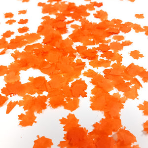 Biodegradable Maple Leaf Wedding Confetti - Autumn colours