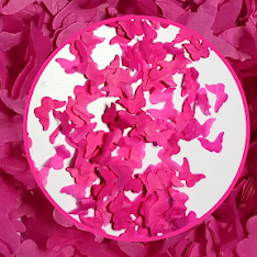 Biodegradable Wedding Butterfly Confetti - 100 tablespoons