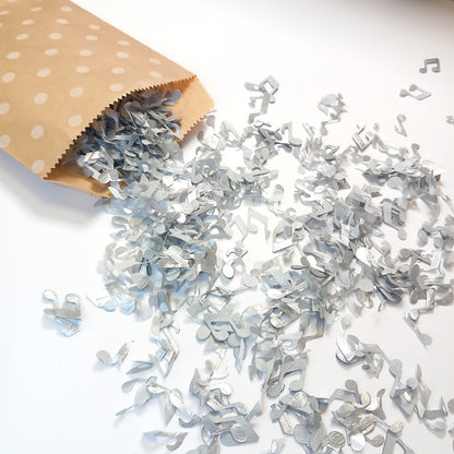 Biodegradable Wedding Confetti - Silver