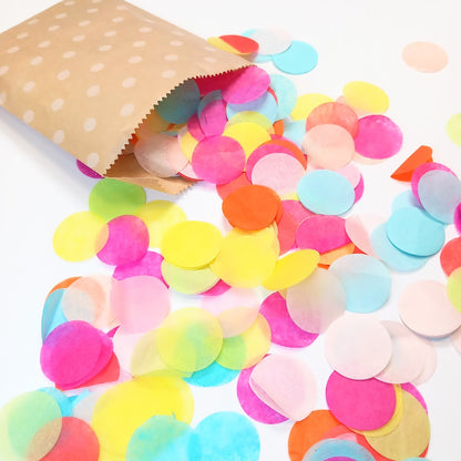 Biodegradable Tissue Paper Wedding Confetti - Spring Floral Mix