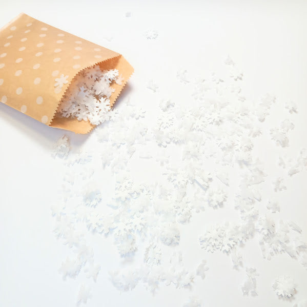 Biodegradable Wedding Confetti - White