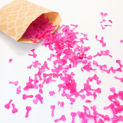 Biodegradable Hen Night and Party Confetti - Willy and Lips