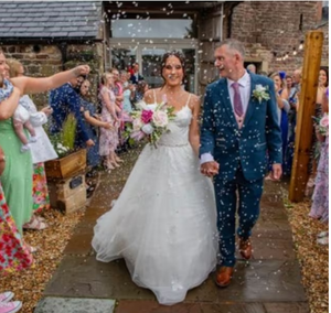 Biodegradable Wedding Confetti -  Purple, Pale Pink and Cream