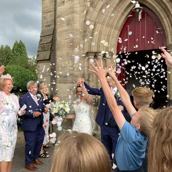 Biodegradable Wedding Confetti -  Lilac and Purple